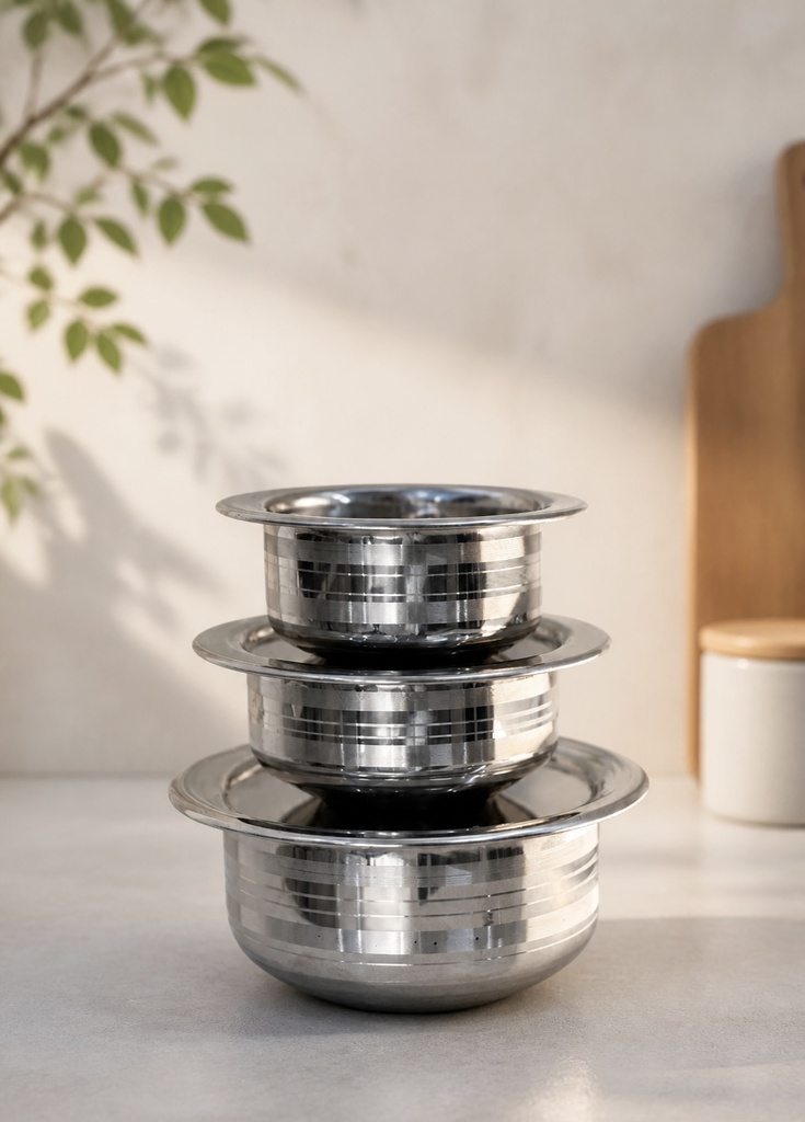 Baby Pateela Set 3Pcs 5",6",7"