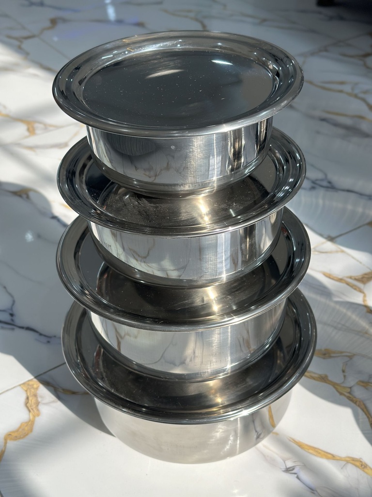 4 Pcs Pateela Set (7",8",9",10")