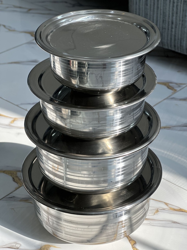 4 Pcs Pateela Set (7",8",9",10")
